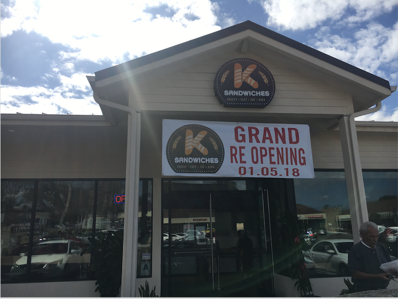 K Sandwiches back and better than ever after fire