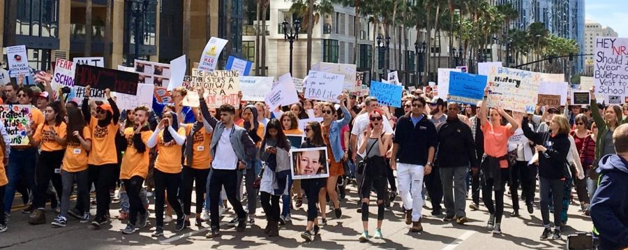 March for Our Lives in downtown San Diego
