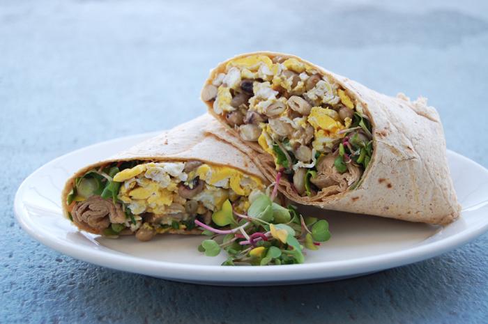 Locally Sourced Meals: Breakfast burrito jump starts morning energy