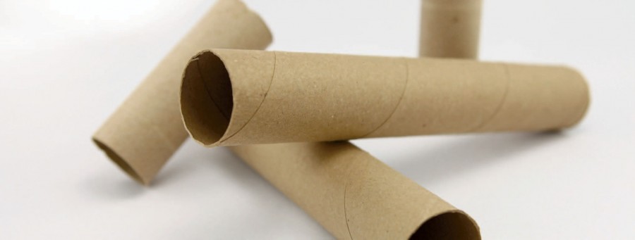 Paper tube crafts