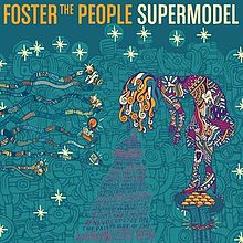 Cover Art for "Foster the People's" new album "Supermodel" 