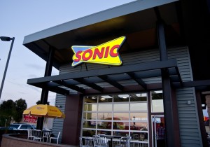 The front entrance of the new Sonic in Kearny Mesa. Photo Credit: David Nguyen.