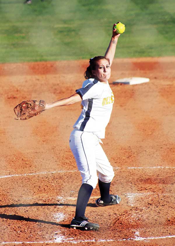 Softball in a race for the playoffs