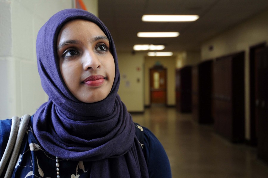 Teen speaks out on behalf of Muslim community