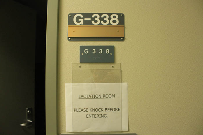 Mesas new lactation room will be located on the third floor of the G Building in Room 338. 