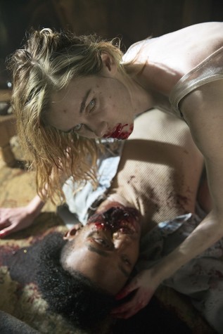 The zombies on "Fear the Walking Dead" -- in this case, actress Lexi Johnson as the undead Gloria -- are a bit fresher than we&apos;re used to. (Justin Lubin/AMC/TNS)