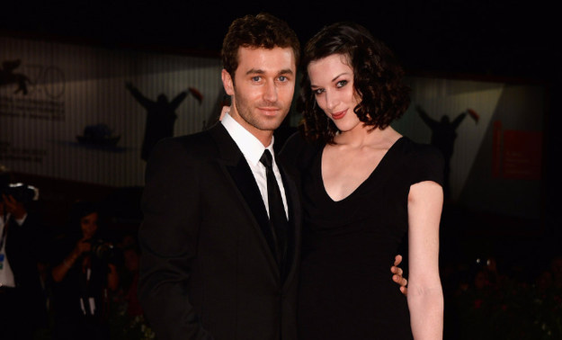 Adult film actor James Deen and his now ex-girlfriend and fellow adult film actress, Stoya attending the Venice Film Festival in 2013.