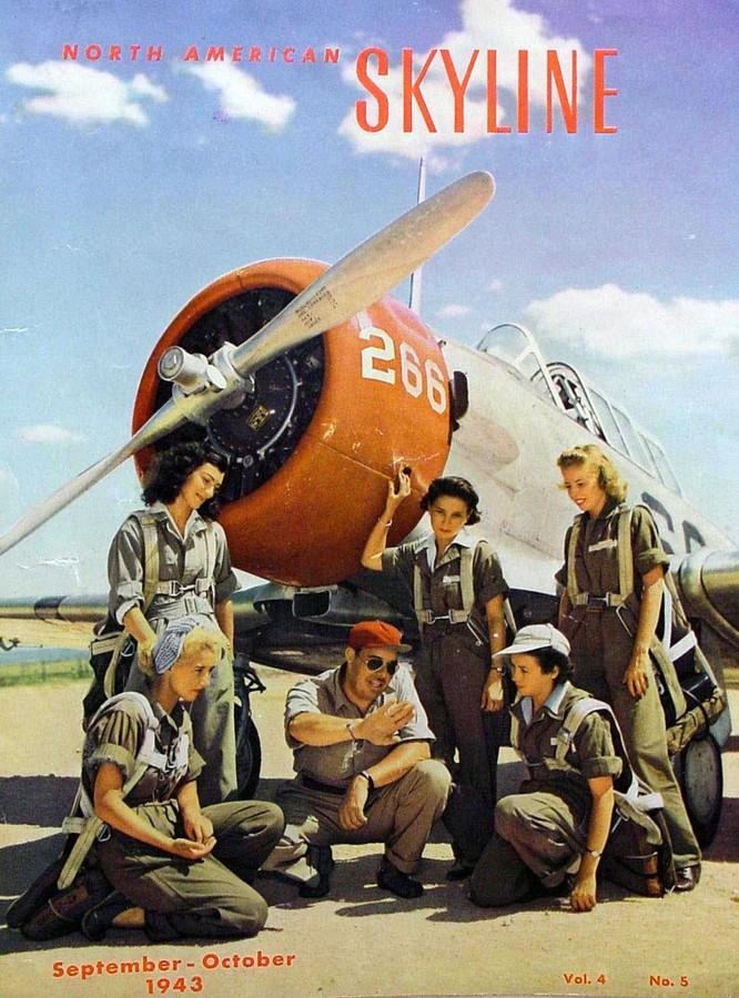 The+cover+of+Skyline+magazine%2C+a+now+defunct+airline+publication%2C+promoting+the+The+Women+Airforce+Service+Pilots%2C+%28WASP%29%2C+a+group+of+female+pilots+during+WWII+who+would+ferry+aircrafts+between+airfields.