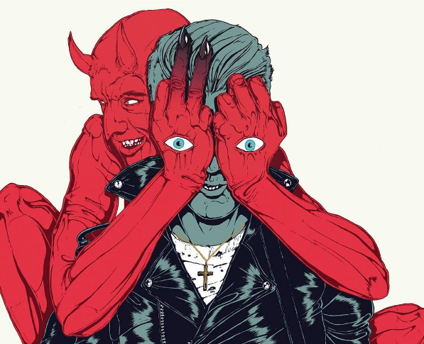 The album cover for Villians, the latest release by Queens of The Stone Age. Photo credit: instagram.com/queensofthestoneage