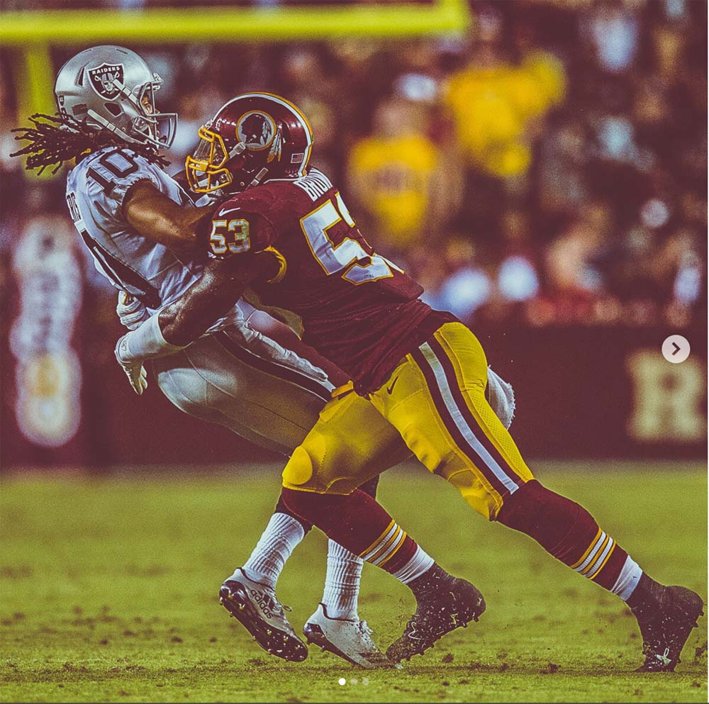 Raiders vs Redskins in AFC NFC show down