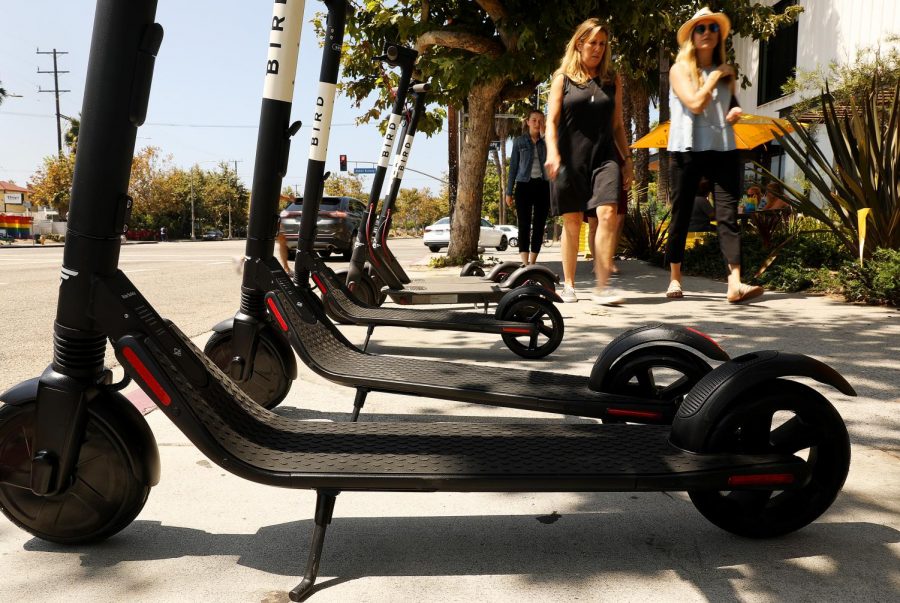 Electric scooters are all the rage in Southern California. Credit: MCT Campus