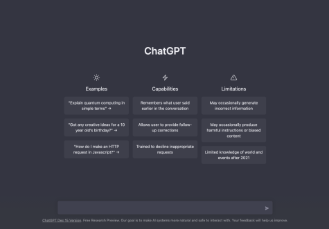 ChatGPT is a free, publicly-accessible artificial intelligence program.