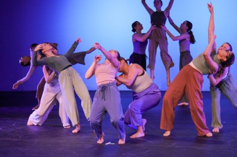 Mesa Moves dancers perform onstage at Dance Spectrum 2023. 