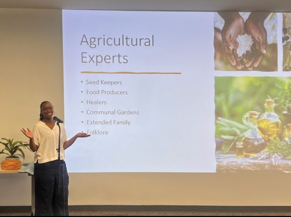 Mesa professor Dr. Candace Katungi identifies the ways in which Black farmers were agricultural experts. 