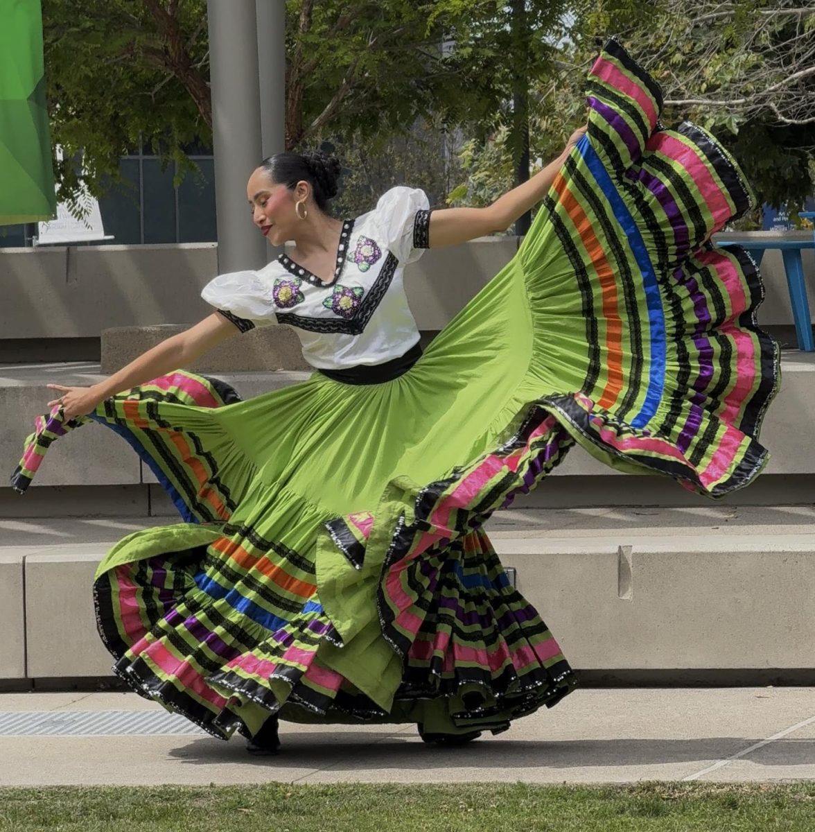 Ballet Folklórico performance at the annual Festival of Colors 2026. 