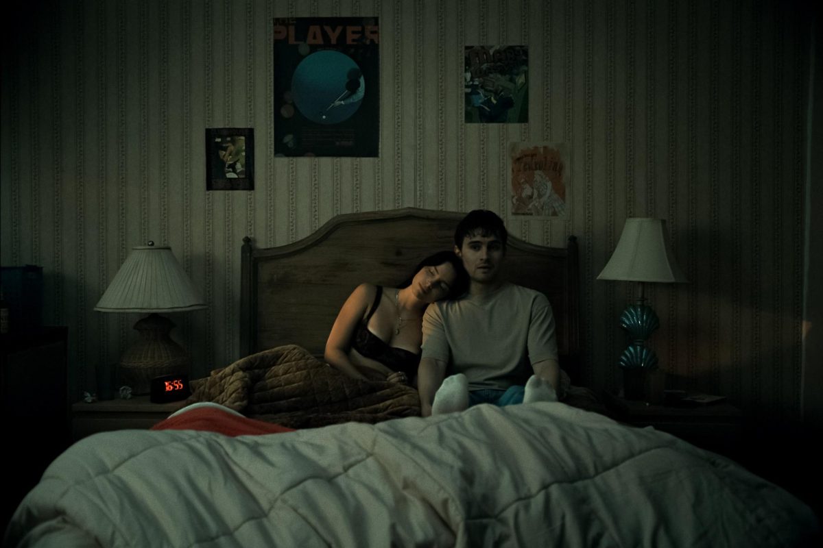 Inde Navarrette, left, and Michael Johnston in "Obsession." (Courtesy Focus Features/TNS)
