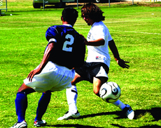 Mens soccer takes the pitch