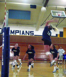 Hard Hitters: Lady Olympians volleyball team spikes their way to the State Playoffs